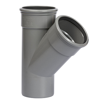 PVC-T-stuk-45